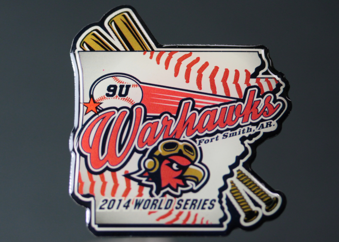 warhawks 9u baseball pin