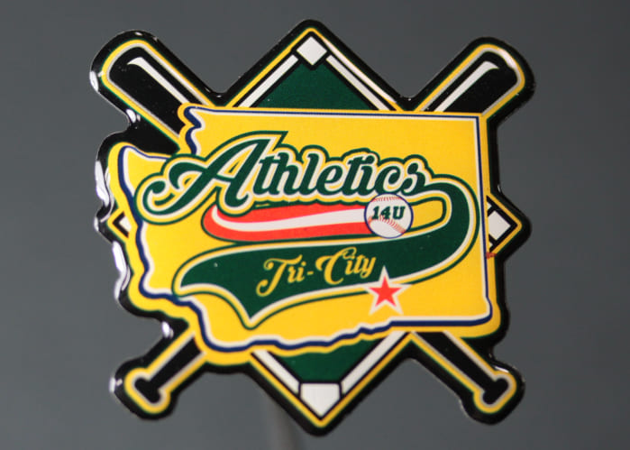 athletics baseball pin