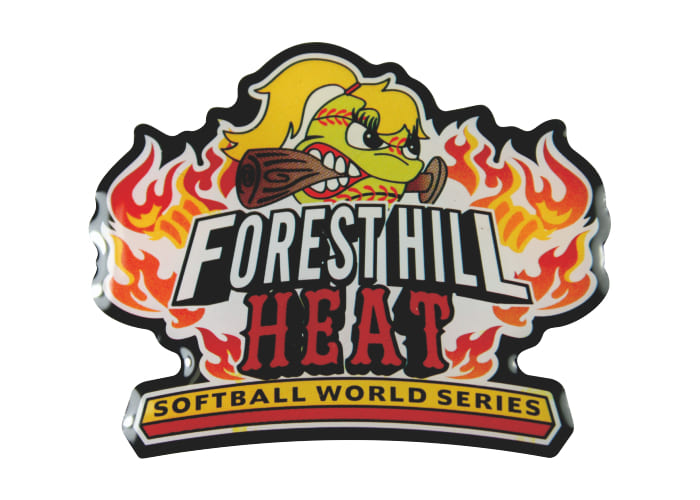 foredt hill heat softball pin
