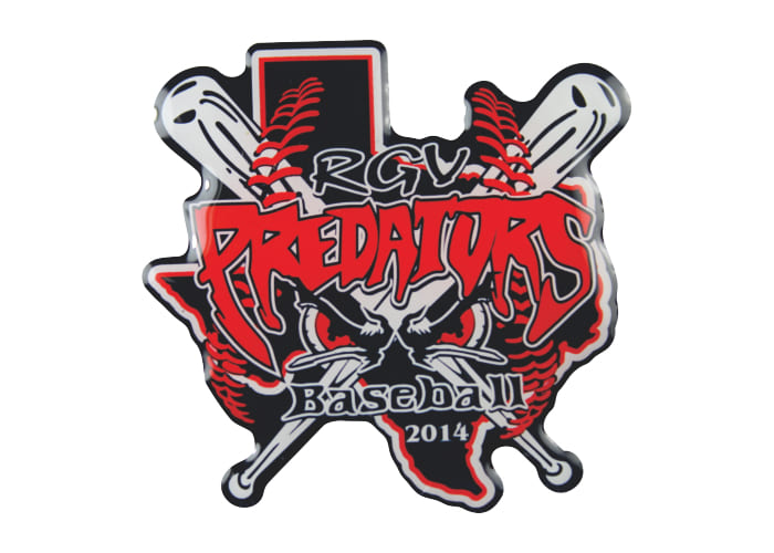 RGV predators baseball 2014 pin