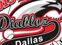 diabloz dallas baseball pin