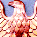 3d eagle lapel pin